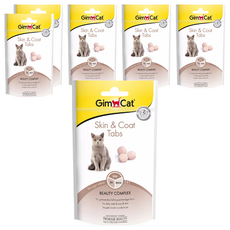 Gim Cat 俊寶俊喵 三合一護膚亮毛營養錠，有助於免疫細胞生長 維持身體機能平衡, 護膚亮毛, 40g, 6包