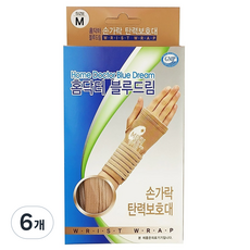 참조은 홈닥터 블루드림 손가락 탄력보호대 손목형, 6개