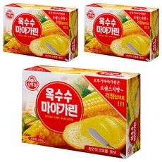 오뚜기 옥수수 마아가린, 200g, 3개
