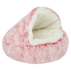 貝殼窩 l 寶寶粉 寵物窩 舒適保暖 寵物床, 1入, 50cm