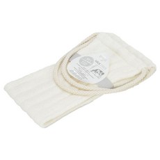 KEYTOSS 詰朵斯 Milk Fiber 柔 沐浴拉背條 - 北海道生乳, 保濕淨白, 輕柔舒適, 白色, 1個裝, 1條