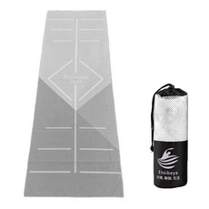 Etoibeya Savina 防滑 止滑 瑜珈墊巾, 灰色, 1個