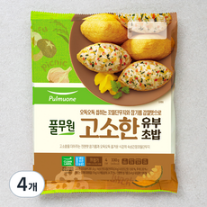 풀무원 고소한 유부초밥 4인분, 330g, 4개