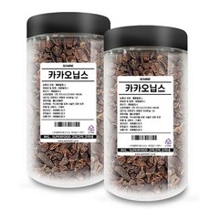 고미네 페루 카카오닙스 통, 200g, 2개