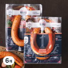 존쿡델리미트 킬바사 소시지, 270g, 6개