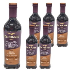 DE NIGRIS 德尼格斯 摩德納巴薩米克醋 焦糖無添加 口感濃郁果香, 500ml, 6瓶