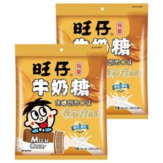 旺旺 旺仔牛奶糖 焦糖奶油口味, 2包, 100g