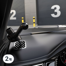 AUTO CREW 儀表板上方出風口支架 AC-MT6, 2個, 黑色