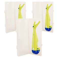 위덴 어린이용 전문치실 + 케이스 WD863-C, 라임, 3세트