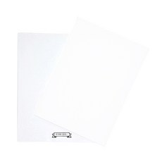 와이에스컴퍼니 무지 패딩 수선 패치, 화이트, 2개