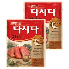 CJ 牛肉高湯調味粉, 750g, 2個