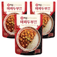 백설 마파두부 덮밥소스, 3개, 180g