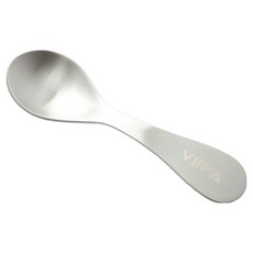 VIIDA Souffle 抗菌不鏽鋼兒童匙 (XS) 304L 2歲以上兒童適用, 金屬色, 單件, 1組