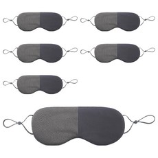 溫涼雙面睡眠眼罩 22 x 10 x 1cm 古典灰/深岩灰, 6個, 1入