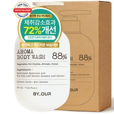 BY OUR 香氛弱酸性香水沐浴露 薄荷薰衣草香, 1個, 510ml