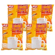 廣吉 加鈣三合一麥片 (30公克 X 20包), 600g, 4袋