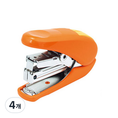 플러스 스테플러 카루히트 ST-010AH, 오렌지, 4개