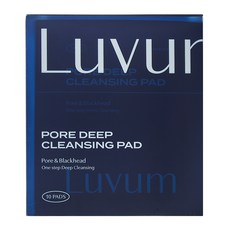 Luvum Beauty 毛孔深層清潔棉片, 10入, 1個