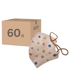 COMFIZ 康菲 兒童3D醫療口罩 3~7歲, 花花草草, 30片, 2盒