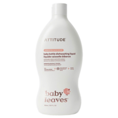 ATTITUDE 艾特優 嬰幼兒奶瓶餐具洗潔精, 700ml, 1瓶