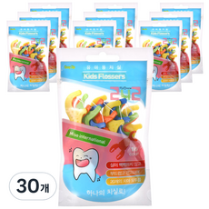 242 유아용 치실, 16개입, 30개