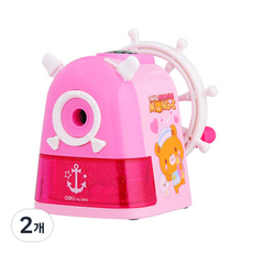 deLi 得力 旋轉削鉛筆機 E0665, 粉紅色, 2個