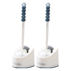 M&P Clean二合一馬桶清潔刷, 混合顏色, 2個