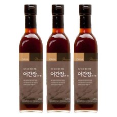 ORGA WHOLE FOODS 濟州傳統魚醬油, 420ml, 3瓶