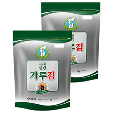 지도표성경 재래식 가루김, 1kg, 2개