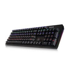 앱코 HACKER 축교환 측면 RGB 라이팅 이중사출 게이밍 기계식 유선 일반형 키보드, 블랙, K515, 갈축