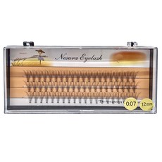 Nesura Eyelash 小惡魔3D自黏單簇假睫毛 12mm, 稻草人, 1盒