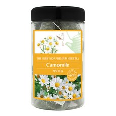 優質洋甘菊花草茶包, 1g, 25包, 1罐