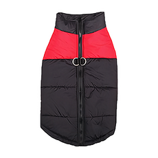 捷華 寵物防寒羽絨衣, 防潑水防風保暖，多色可選，7XL 紅色, 1件