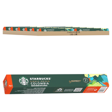 STARBUCKS 星巴克 哥倫比亞單品膠囊咖啡 Nespresso咖啡機適用, 5.7g, 10顆, 12盒