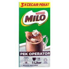 MILO 美祿 麥芽可可濃縮飲品, 1瓶, 1L