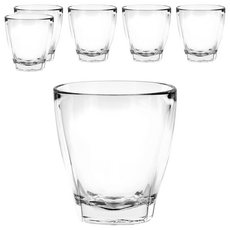 Ocean Glass 可啡新拿鐵杯 93 x 88mm 280ml, 透明, 6個