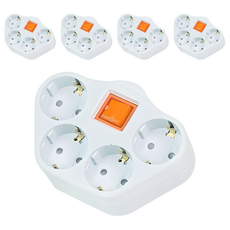 subony 開關4孔多頭, 5個