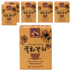 다예 국화꽃차 8p, 500mg, 8개입, 6개