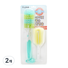 FLEXA 奶瓶刷, 2개, 혼합색상