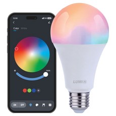 루미앤 비컨 스마트 IOT 밝기조절 LED 벌브 전구 14W, 1개, 색변환
