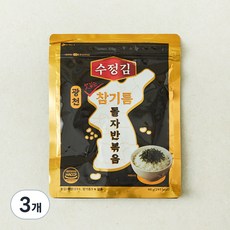 광천 맛있는 참기름 자반볶음, 3개, 40g