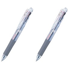 사라사 3색 중성펜 J3J2 0.5mm, 투명, 2개