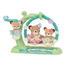 EPOCH Sylvanian Families 森林家族 梅花鹿水邊鞦韆組, 1盒
