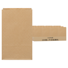 comet 多用途牛皮紙袋, 牛皮紙顏色, 100個
