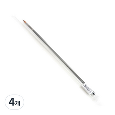 韓國 Rubens Kolinski美甲壓克力刷 670F, 4號, 4個