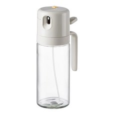 SHCJ 生活采家 OilPour 倒噴兩用 醬料玻璃油壼 廣角噴油 傾倒開蓋倒油, 550ml, 1個