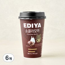 이디야 쇼콜라모카, 6개, 300ml