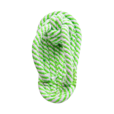 Little poppet 小小毛孩 寵物耐咬棉繩玩具, 8 x 18cm, 綠拖鞋, 1個