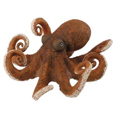COLLECTA 海洋動物系列 3歲以上, 1個, 八爪魚 棕色