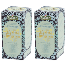 Stassen 司迪生 洋甘菊茶, 無咖啡因 防潮包, 1.2g, 25包, 2盒